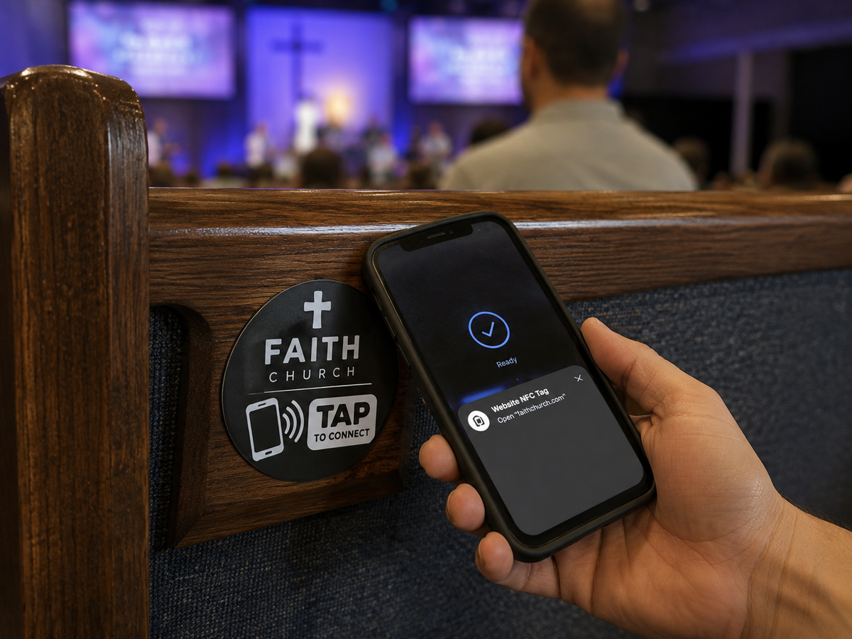 CleanMark ChurchTag™ – Smart NFC Church Access Tag