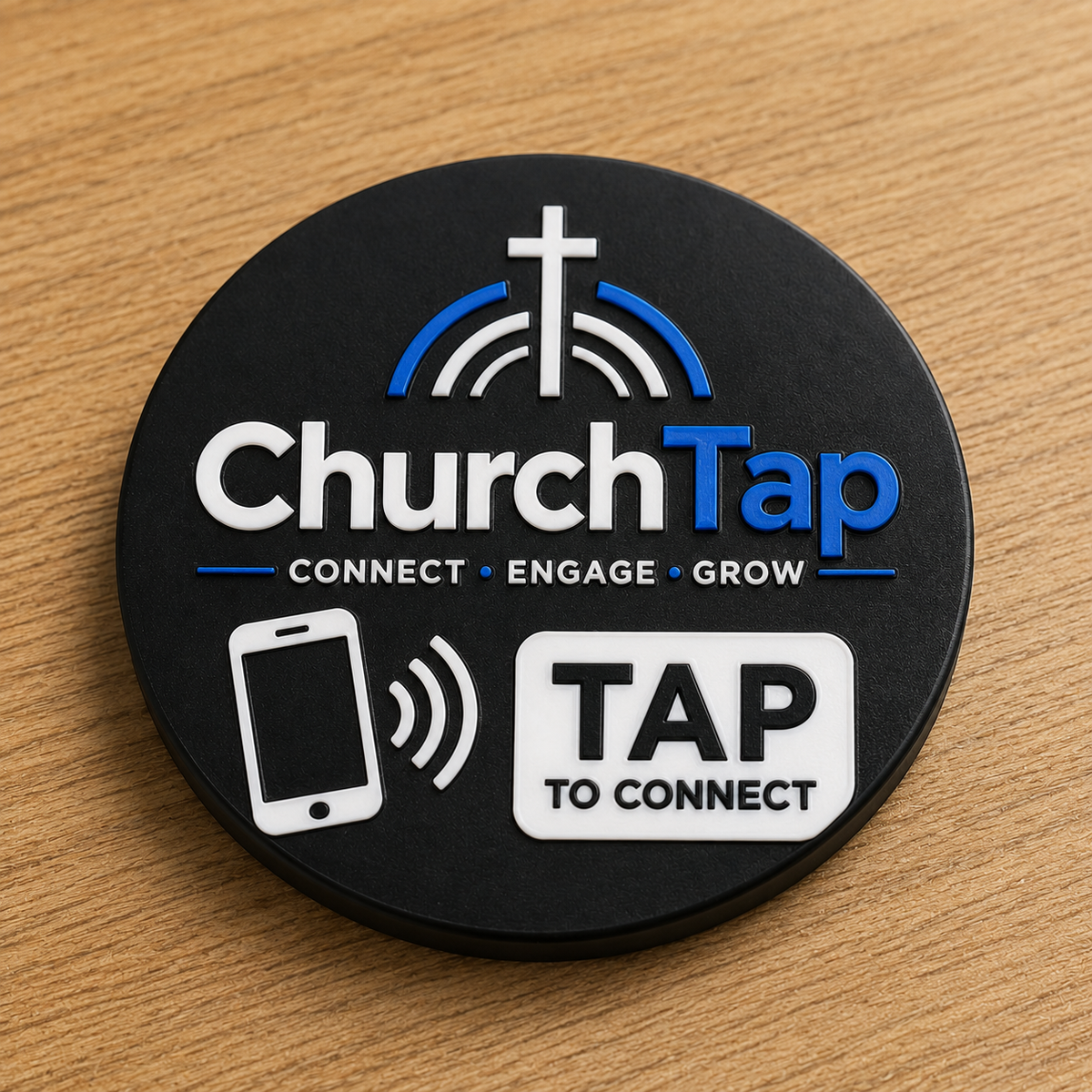 FREE SAMPLE! CleanMark ChurchTag™ – Smart NFC Church Access Tag - PAY ONLY FOR THE SHIPPING!