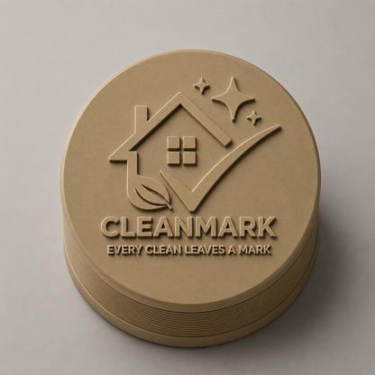 CleanMark Stamp® | Carimbo Personalizado para House Cleaners